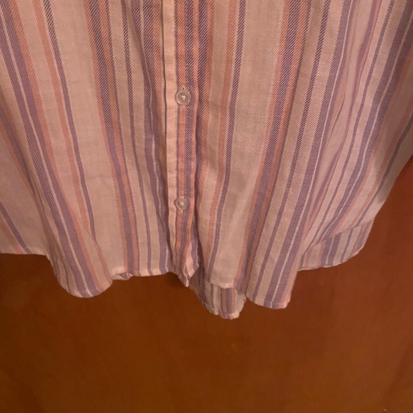 Gloria Vanderbilt oversize button up shirt size M - Picture 7 of 7